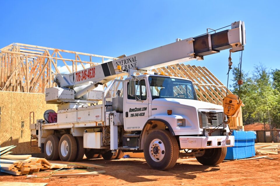 Photo Crane truck